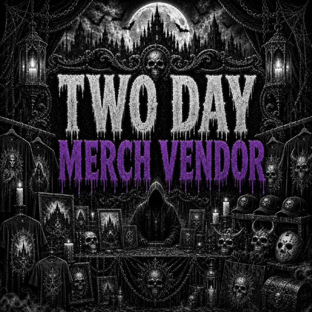 2 Day Merch Vendor Package
