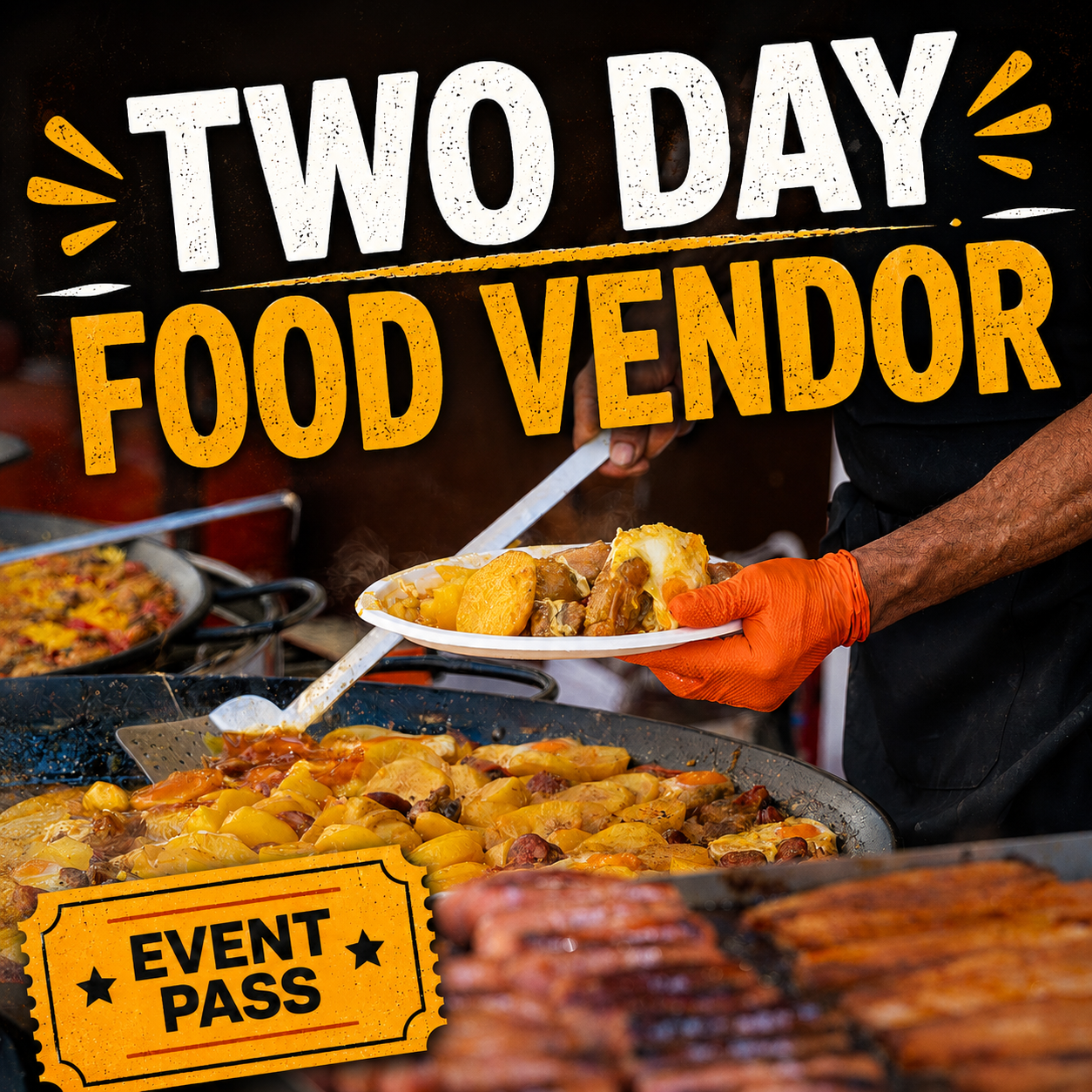 2 Day Food Vendor Package